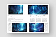 Enchanted Forest Magazine Template, a Flyer Template by Shajib Shikder (Thumbnail 7 of 9)