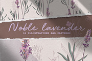 Noble lavender, a Decorative Illustration by LanaDzi (Thumbnail 1 of 10)