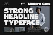 Montra - Bold Sans Display Font, a Sans Serif Font by Surplus Type Co (Thumbnail 2 of 9)