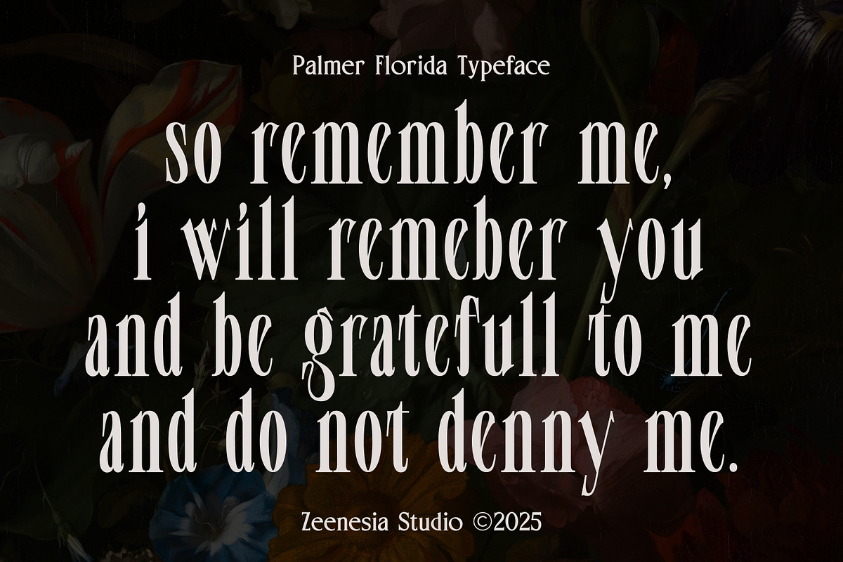 Palmer Florida, a Serif Font by zeenesia (Photo 10 of 18)