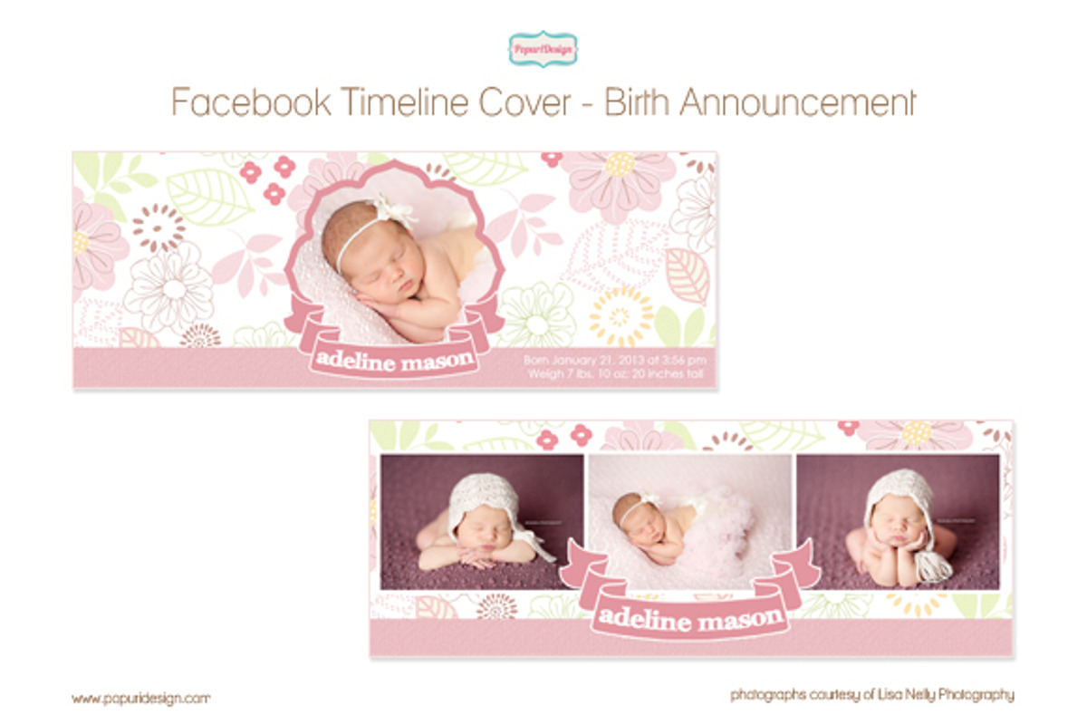 Facebook Timeline Cover Template, a Templates & Theme by designsontheside