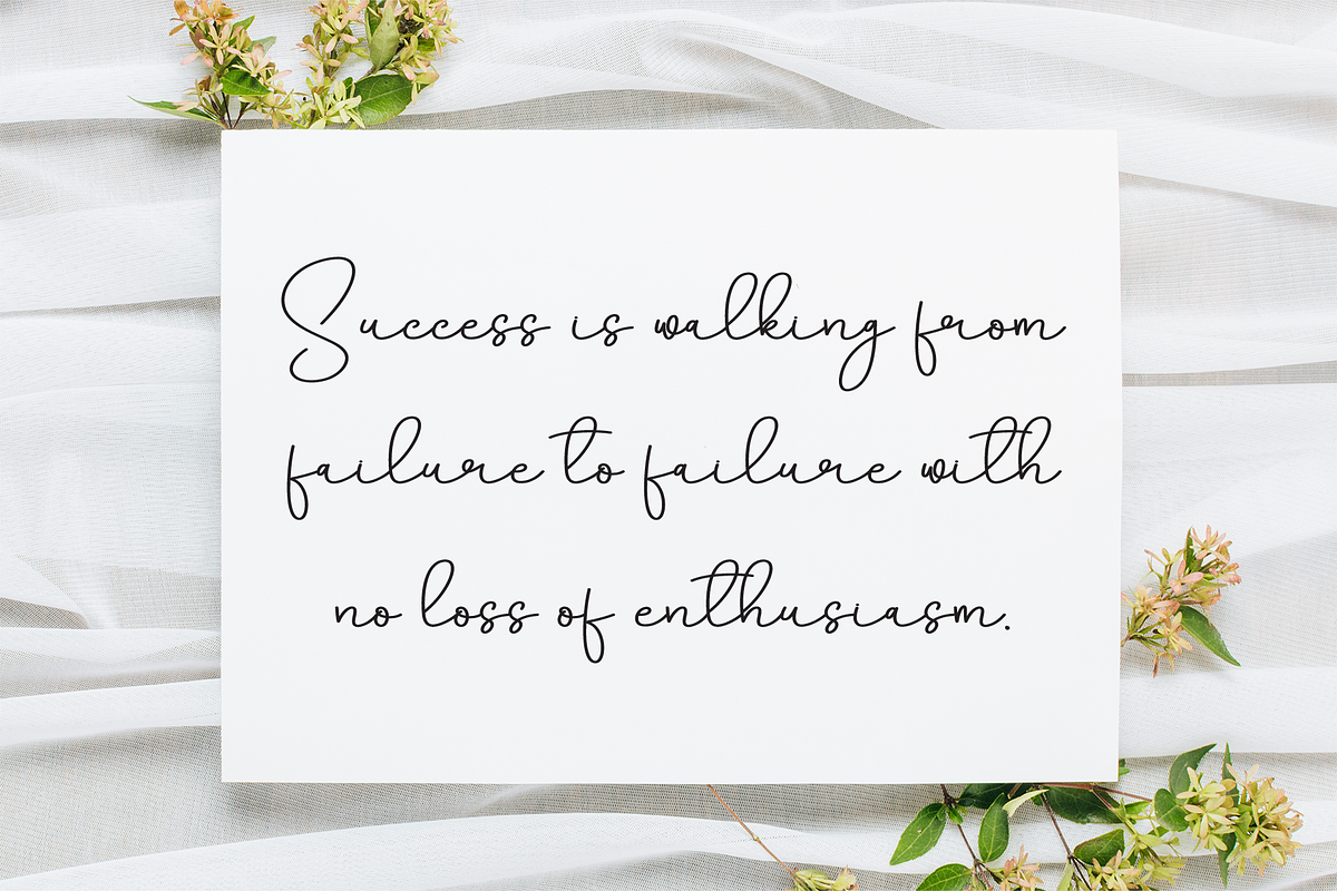Hey Winter | Script Font, a Handwritten Font by Scratchones (Photo 3 of 8)