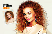 Oil Painting Art Action, an Action Add-On by DesignCave (Thumbnail 2 of 5)
