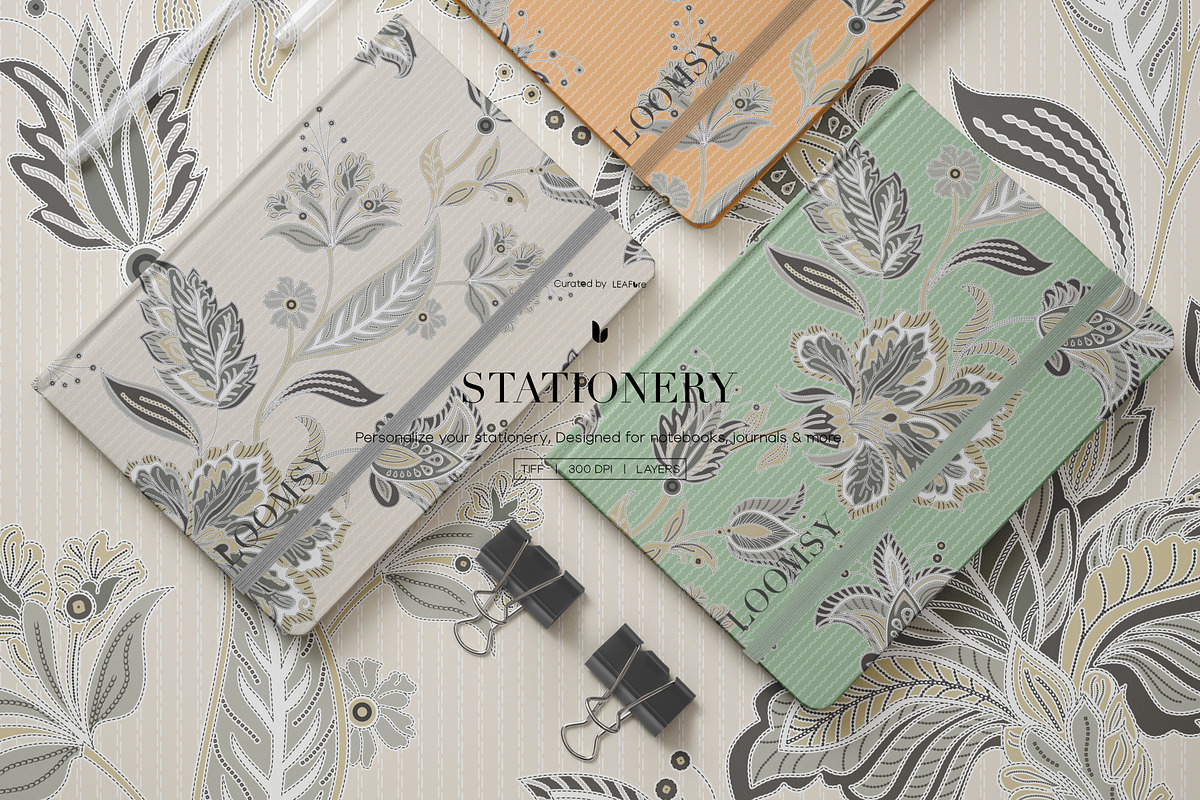 Loomsy | Luxury Stitch Style Prints, a Pattern Graphic by LEAFure (Photo 6 of 11)