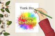 Happy Birthday Sublimation Bundle, an Illustration by Creative Art (Thumbnail 4 of 9)