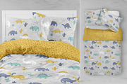Geometric Dinosaurs - Pattern Prints, a Pattern Graphic by Brzozowska (Thumbnail 6 of 8)