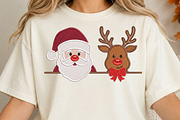 Santa Reindeer Christmas PNG, an Object Illustration by DreamCafeArt (Thumbnail 4 of 6)