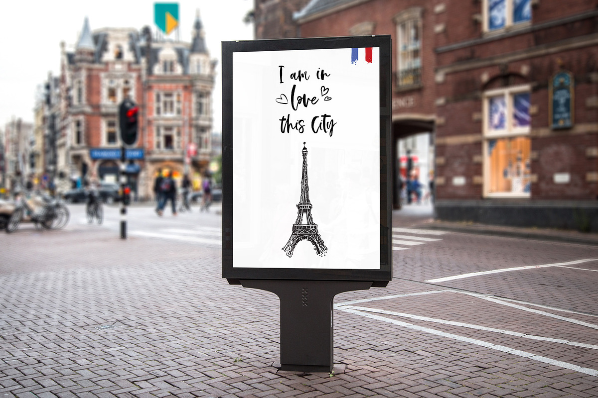 Paris Landmarks Sights Set & 30Cards, an Outline Icon by Sopelkin (Photo 6 of 8)