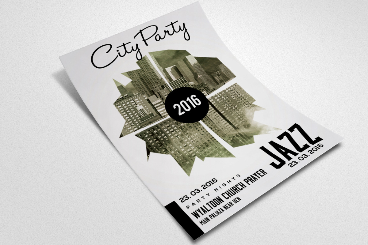 Jazz Flyer & Poster Template, a Flyer Template by Business Flyers (Photo 2 of 2)