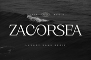 Zacorsea – Beauty Elegant Ligature, a Serif Font by Typia Nesia (Thumbnail 1 of 11)