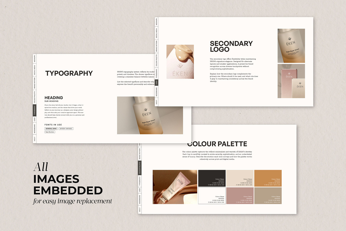 Branding Kit Template, a Branding & Logo Template by Naveera Aftab (Photo 4 of 7)