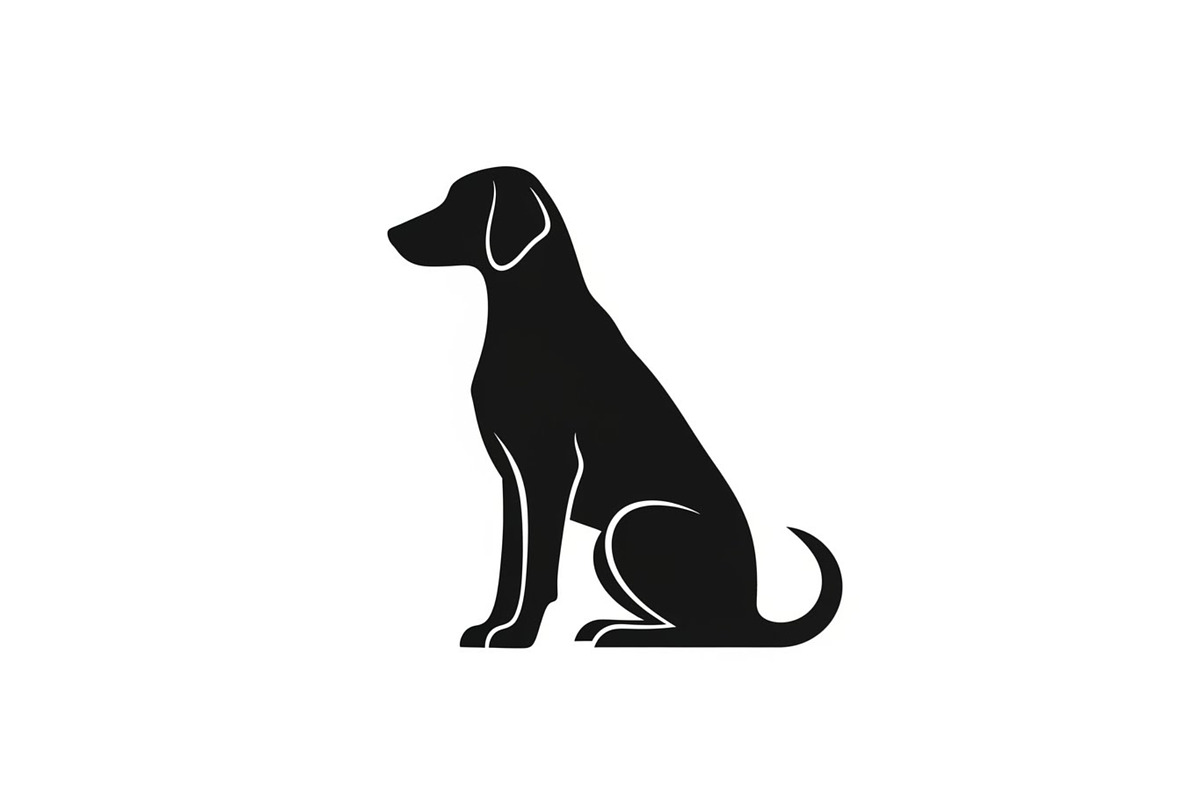 Dog Portrait Silhouette Bundle, an Illustration by jahid234 (Photo 7 of 37)