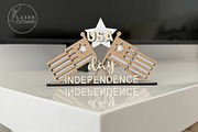 Independence Day Decorative Template, a Templates & Theme by LaserCutano (Thumbnail 2 of 6)