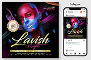 100 Night Club Party Flyers Bundle, a Flyer Template by graphicforest (Thumbnail 67 of 72)