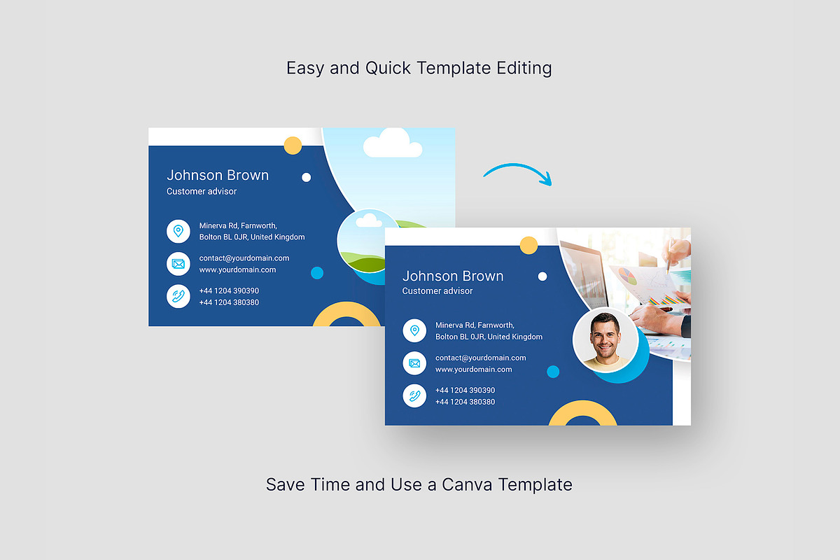 Business Card for Designer, a Business Card Template by artbart (Photo 6 of 6)
