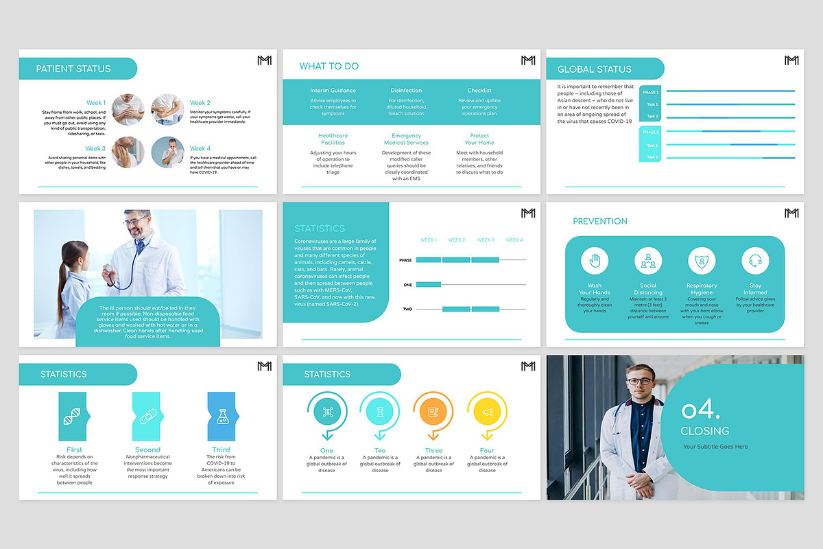 Media Google Slides, a Presentation Template by Fitra Noor (Photo 3 of 3)