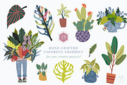 House Plant Illustration Clipart, a Graphic by PetiteMarket (Thumbnail 2 of 3)