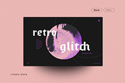 Retro Glitch, a Texture Graphic by kuro (Thumbnail 3 of 12)