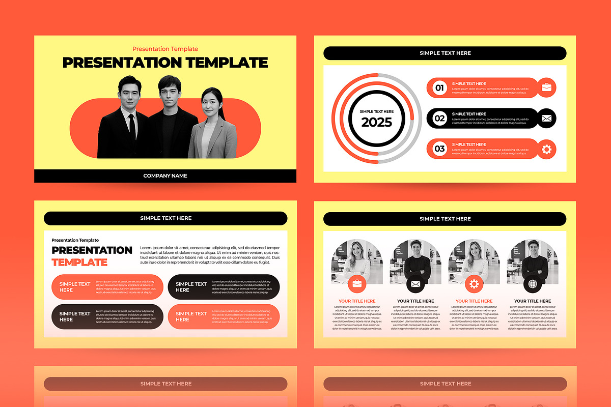 Business Plan PowerPoint Template, a Presentation Template by CreativeUP (Photo 5 of 6)