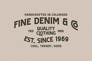 Clamiroe Vintage Typeface, a Serif Font by 24Design Studios (Thumbnail 4 of 10)