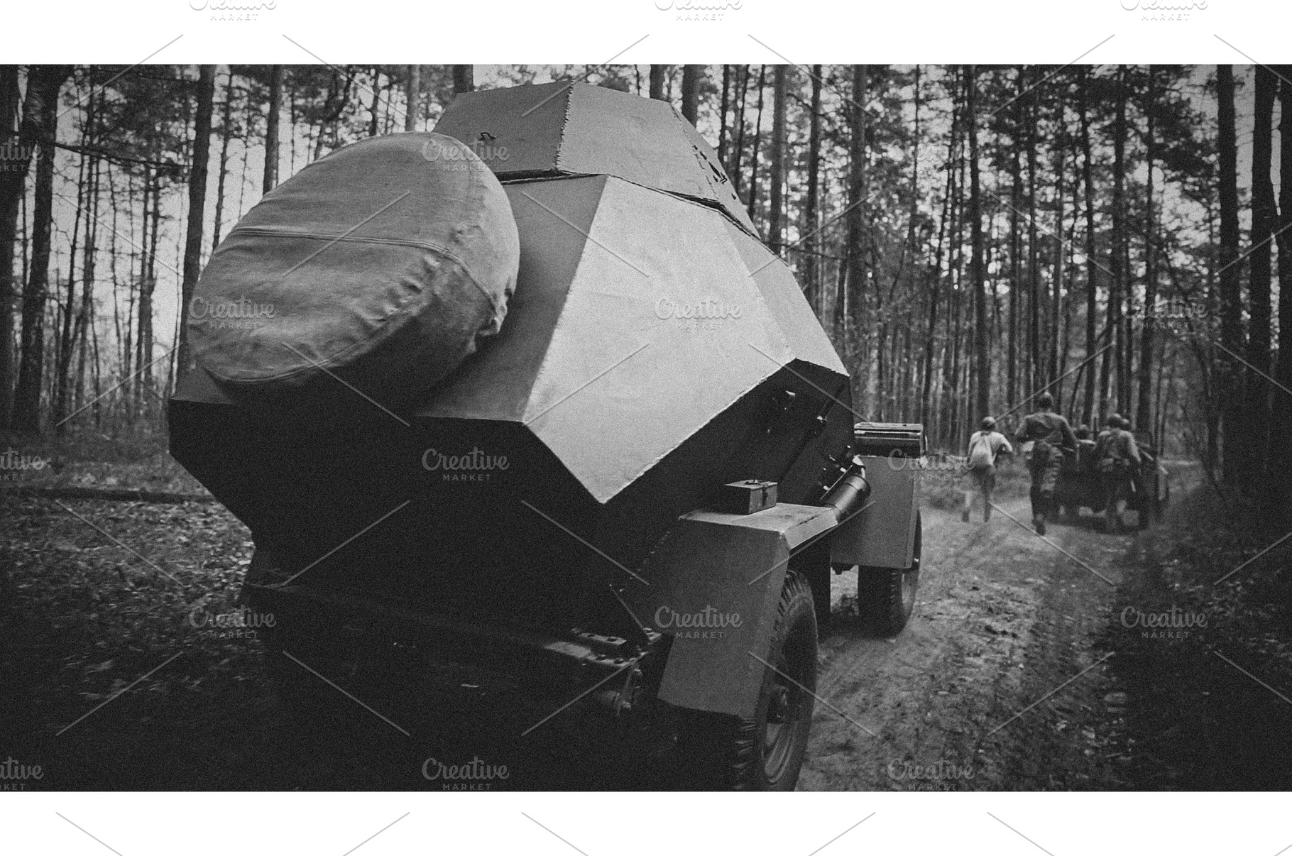 Soviet WWII times Armored Vehicle on, a Transportation Photo by Our Amazing World