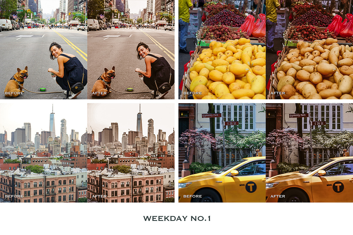 Weekday Lightroom Mobile Presets, a Preset Add-On by VEER (Photo 15 of 18)