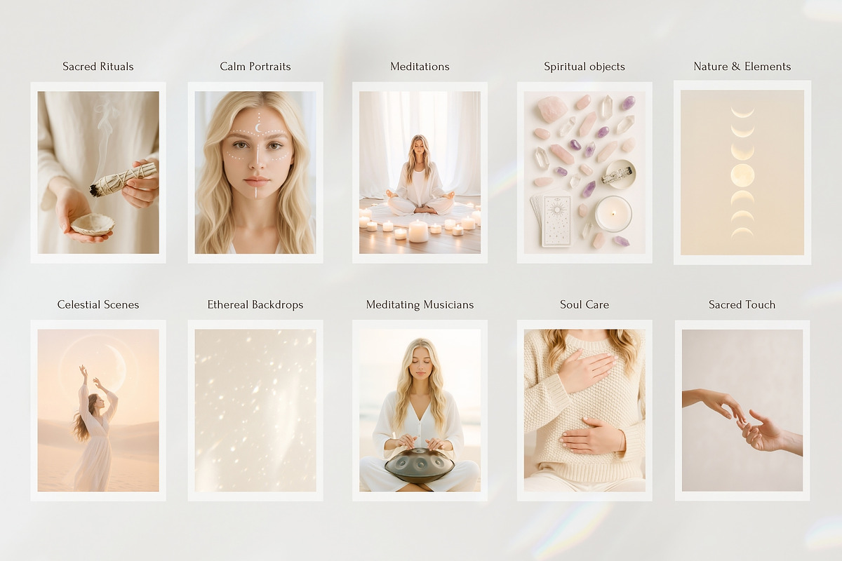 260 Light Spiritual Stock Images, a Beauty & Fashion Photo by Allure Art (Photo 3 of 46)