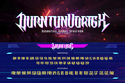 Ultron, a Sans Serif Font by Burntilldead (Thumbnail 6 of 13)