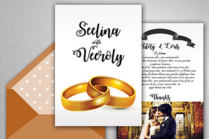 2 Sided Save The Date Card, an Invitation Template by Design Up