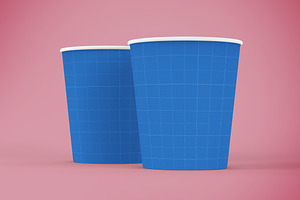 Small Paper Cup Mockup