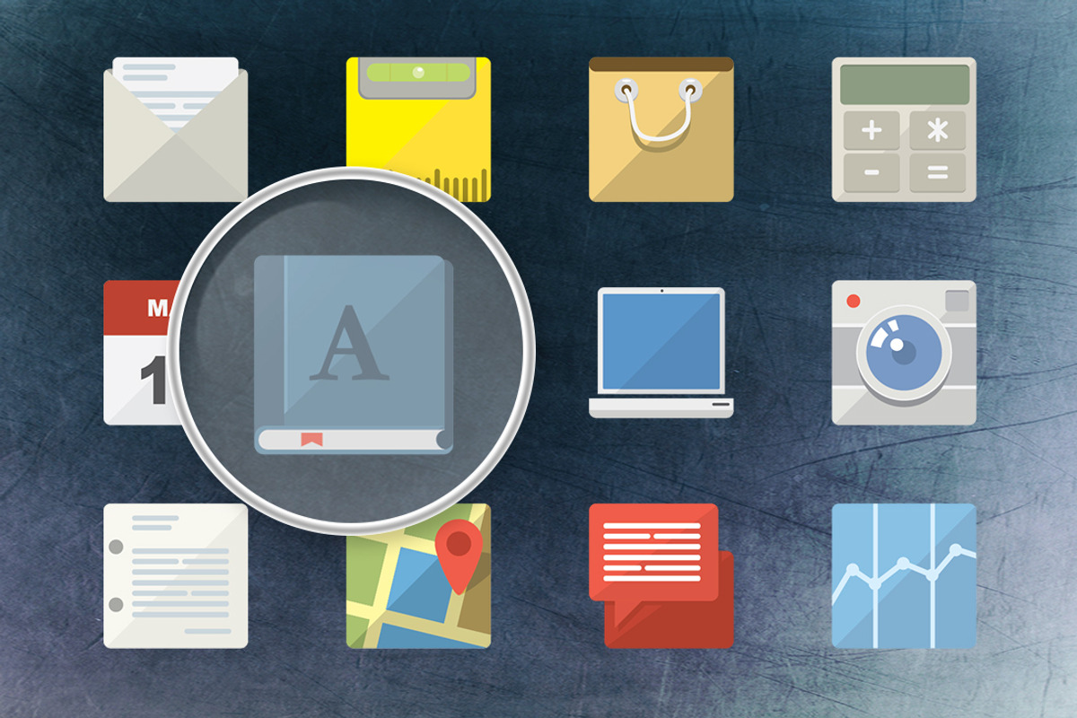 36 Flat Icons Pack, an Icon by meanicons (Photo 3 of 4)