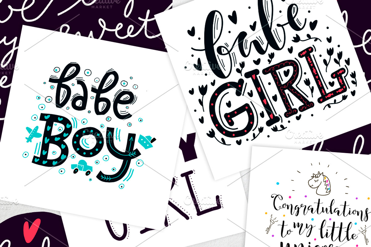 Big set for kids design., a Pattern Graphic by mikka_kika (Photo 6 of 8)