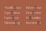 Actioness - Business Font, a Sans Serif Font by RockboyStd (Thumbnail 11 of 12)