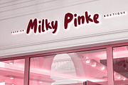 Milky Rimds Cyrillic Playful Script, a Script Font by IraDvilyuk (Thumbnail 6 of 9)