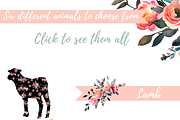 64% OFF! Floral Woodland Bundle, a Pattern Graphic by TheLegacyBrandingCo (Thumbnail 7 of 14)
