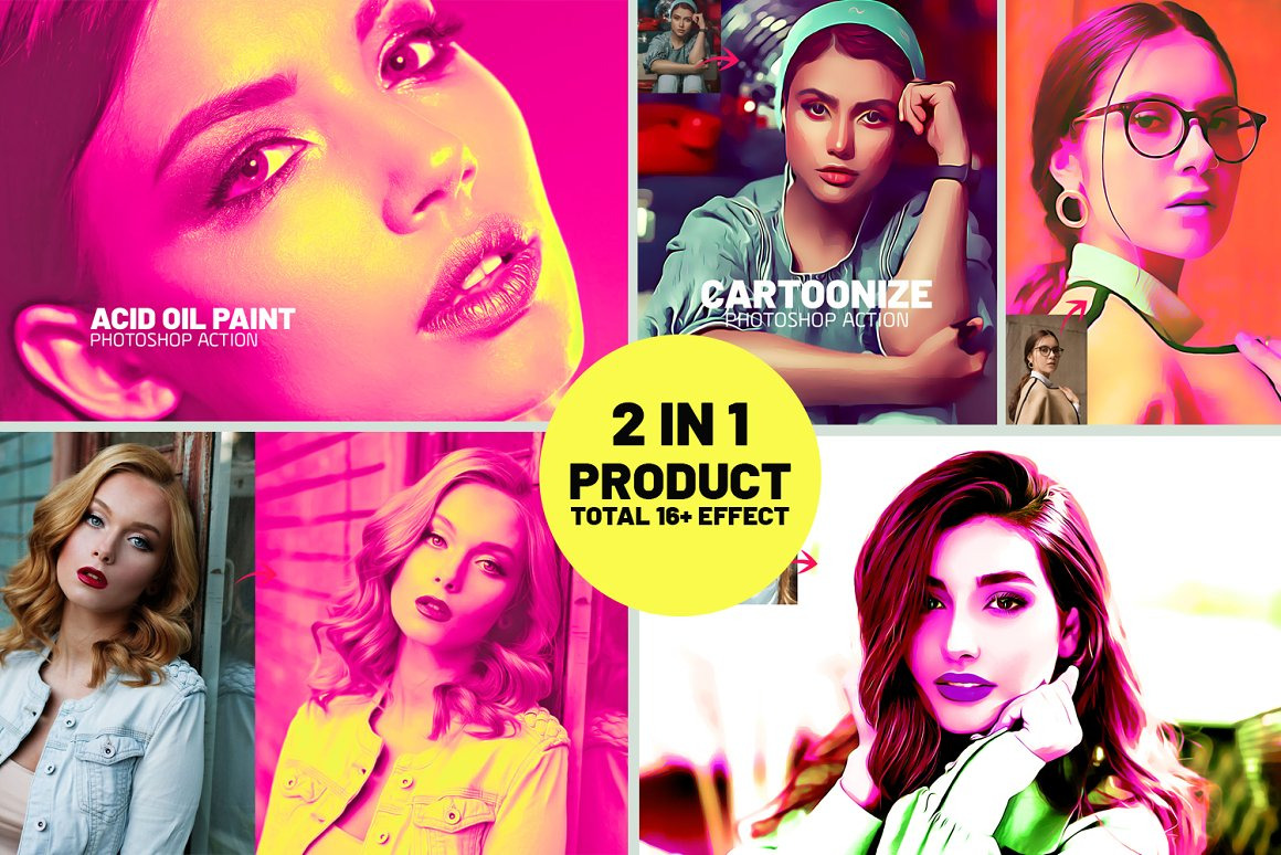 80% OFF 500+ Photoshop Action Bundle, an Action Add-On by MRI STUDIO (Photo 3 of 16)