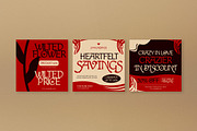 Red Valentine Sale Banner, an UI Kit Template by graphicook (Thumbnail 8 of 8)