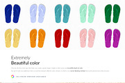 Flip Flops Mock-ups Creator, a Household Mockup by Mocca Mockups Store (Thumbnail 4 of 5)