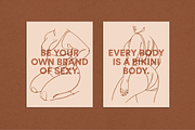 Body Positive Female Figure Line Art, a Person Illustration by Rough Edges Supply Co. (Thumbnail 8 of 10)