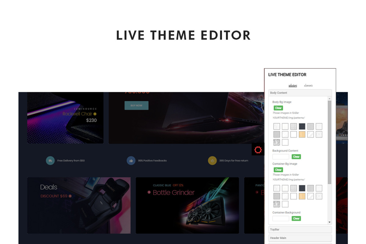 Bos Atari - Gaming Prestashop Theme, a Bootstrap Template by LeoTheme (Photo 4 of 7)