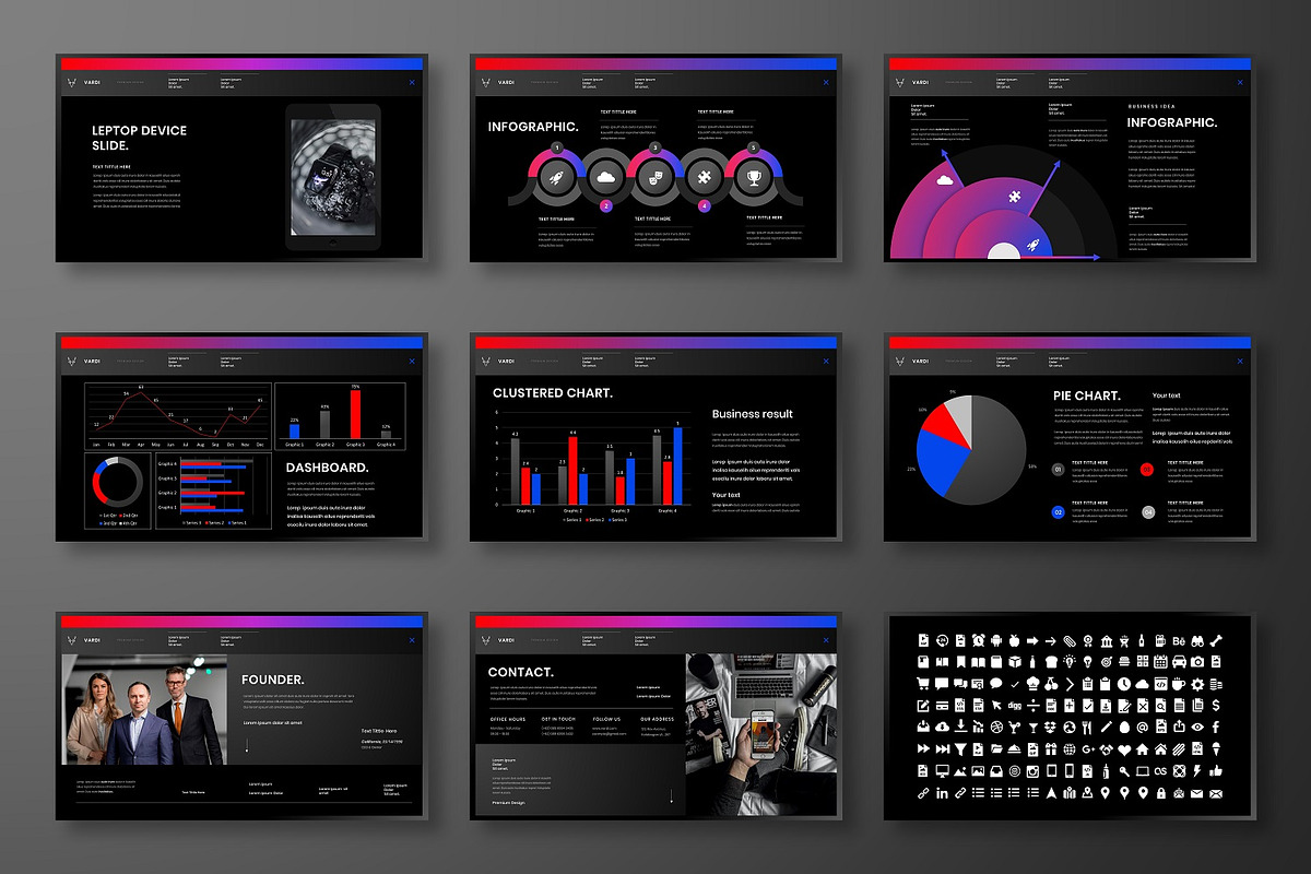 Vardi - Business Google Slide Templa, a Presentation Template by Dens Creative Studio (Photo 5 of 6)