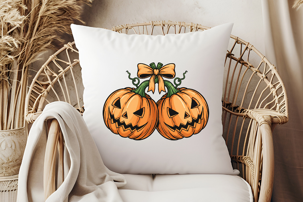 Coquette Halloween Pumpkin Png, an Illustration by Libby Wishes (Photo 6 of 6)