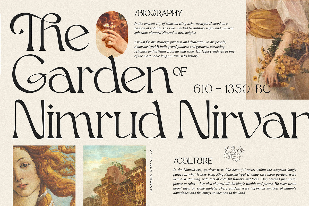 Bjork Serif, a Serif Font by CCS-Type.com (Photo 4 of 30)