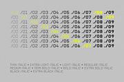 NEUMONOPOLAR, a Sans Serif Font by OWL KING (Thumbnail 2 of 12)