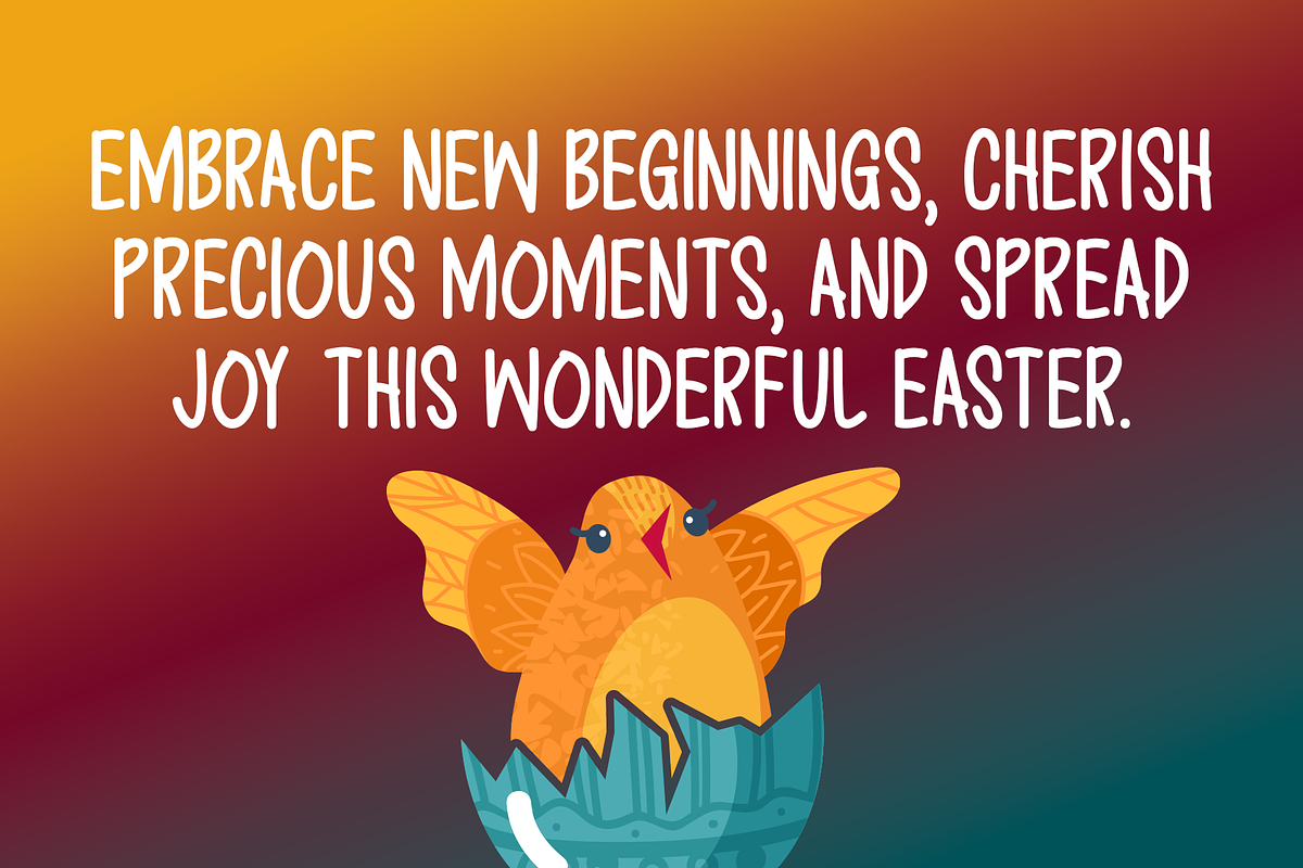 Easter Wonder Typeface, a Handwritten Font by Seemly Fonts (Photo 4 of 6)