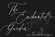 The Enchanted Garden // Calligraphy, a Handwritten Font by PeachCreme (Thumbnail 1 of 13)