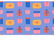 Colorful gift, present in box with, a Pattern Graphic by sceptical cactus (Thumbnail 1 of 3)