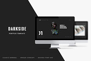 Darkside — Clean & Minimal Portfolio, a Websites & App Template by ScienteCraft (Thumbnail 1 of 20)