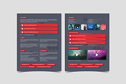 DJ Press Kit & Resume Template / EPK, a Resume Template by vinyljunkie (Thumbnail 3 of 5)