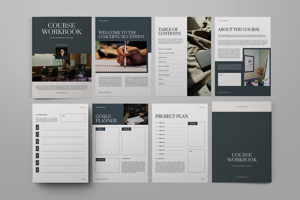 Course Workbook Template preview 6